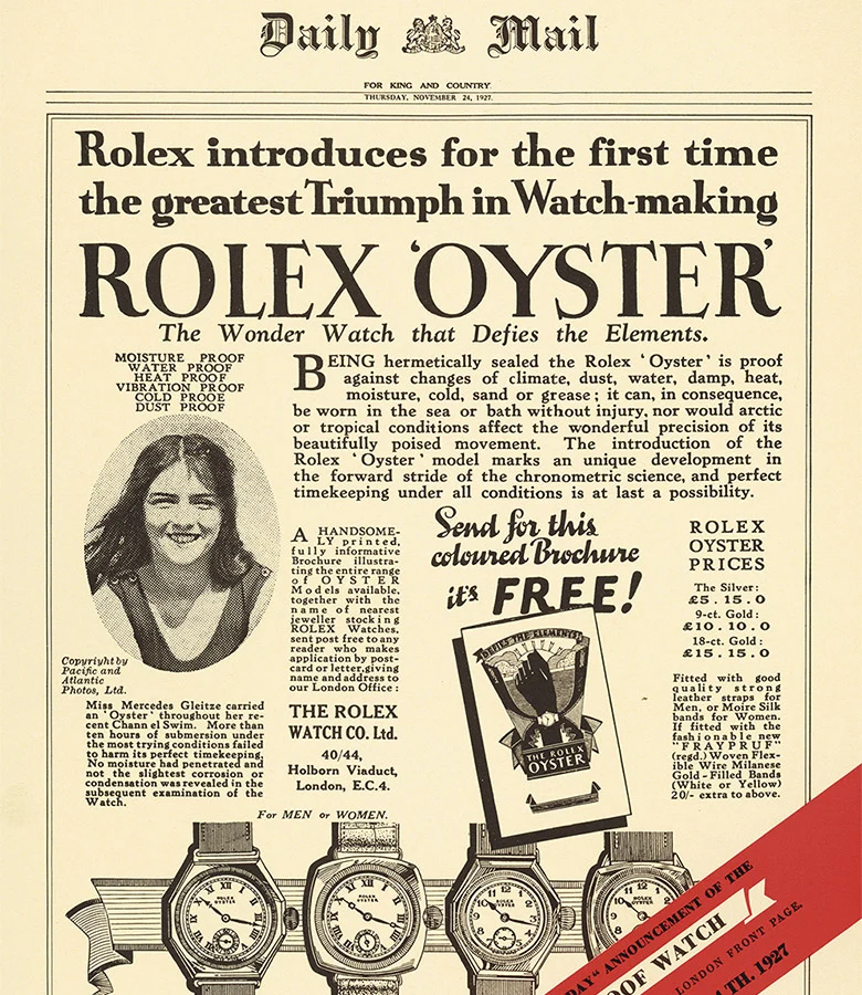 Rolex Oyster Story - Gioielleria Veronelli